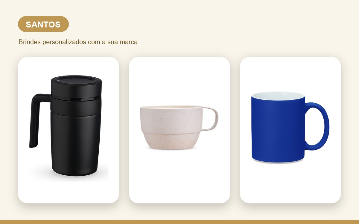 Brindes personalizados com a sua marca — Brindes personalizados em Santos: onde pedir e prazo