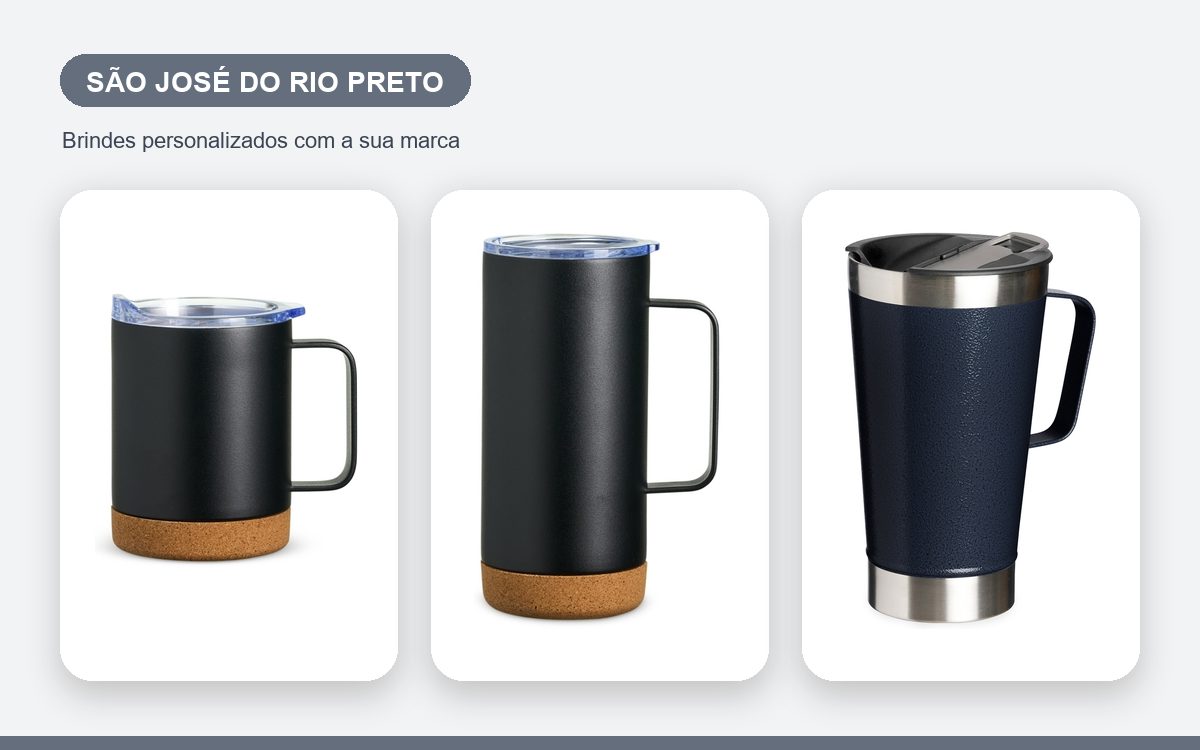 Brindes personalizados com a sua marca — Brindes Personalizados em São José do Rio Preto: Prazo