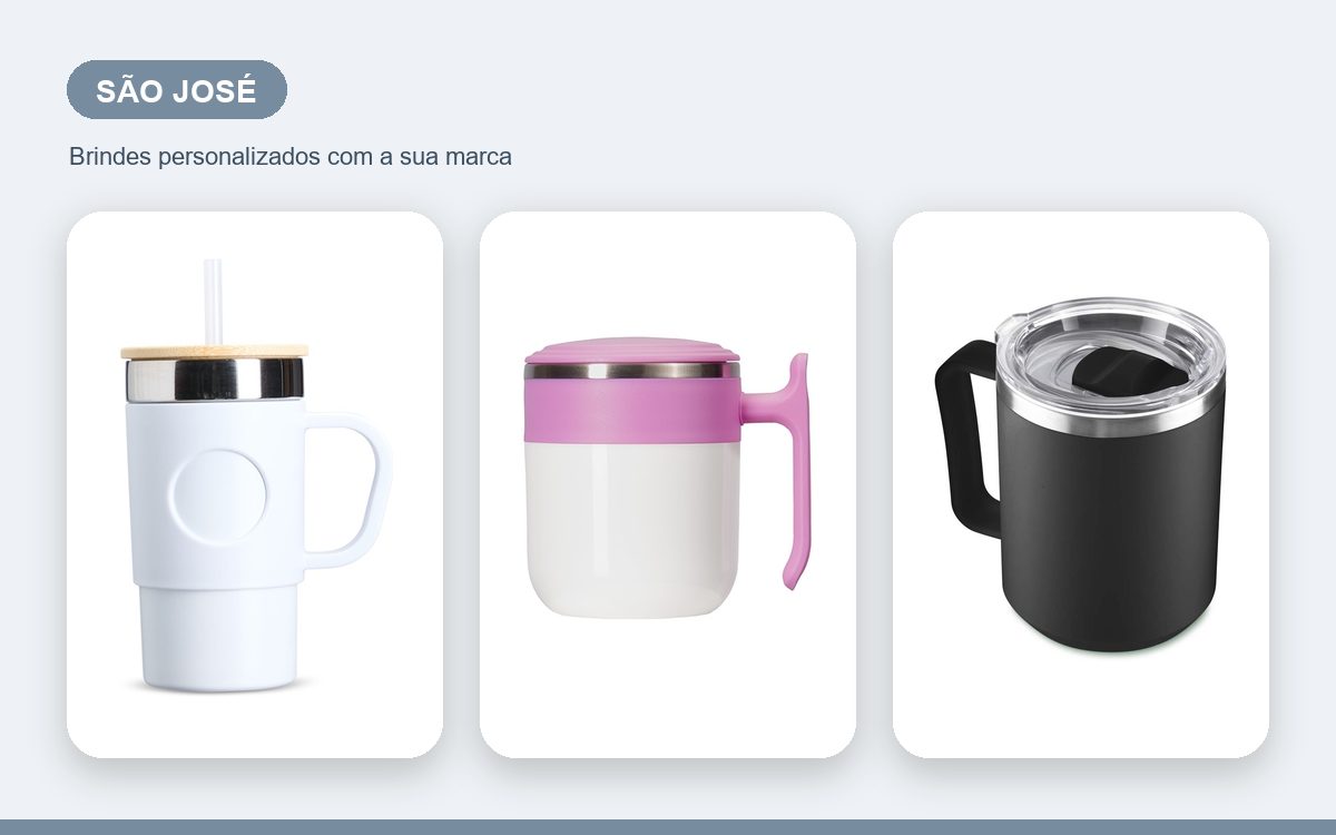 Brindes personalizados com a sua marca — Brindes Personalizados em São José: Onde Pedir e Prazos