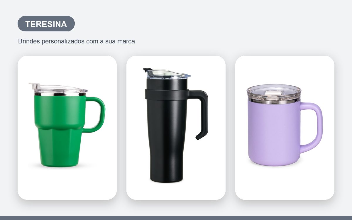 Brindes personalizados com a sua marca — Brindes Personalizados em Teresina: Onde Pedir e Prazos