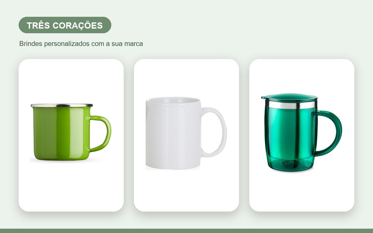Brindes personalizados com a sua marca — Brindes Personalizados em Três Corações (MG) com Logo