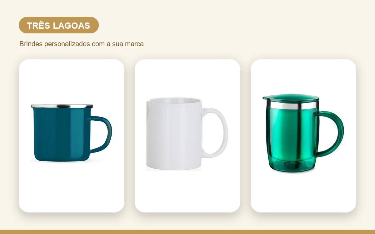 Brindes personalizados com a sua marca — Brindes Personalizados em Três Lagoas: Onde Pedir e Prazo