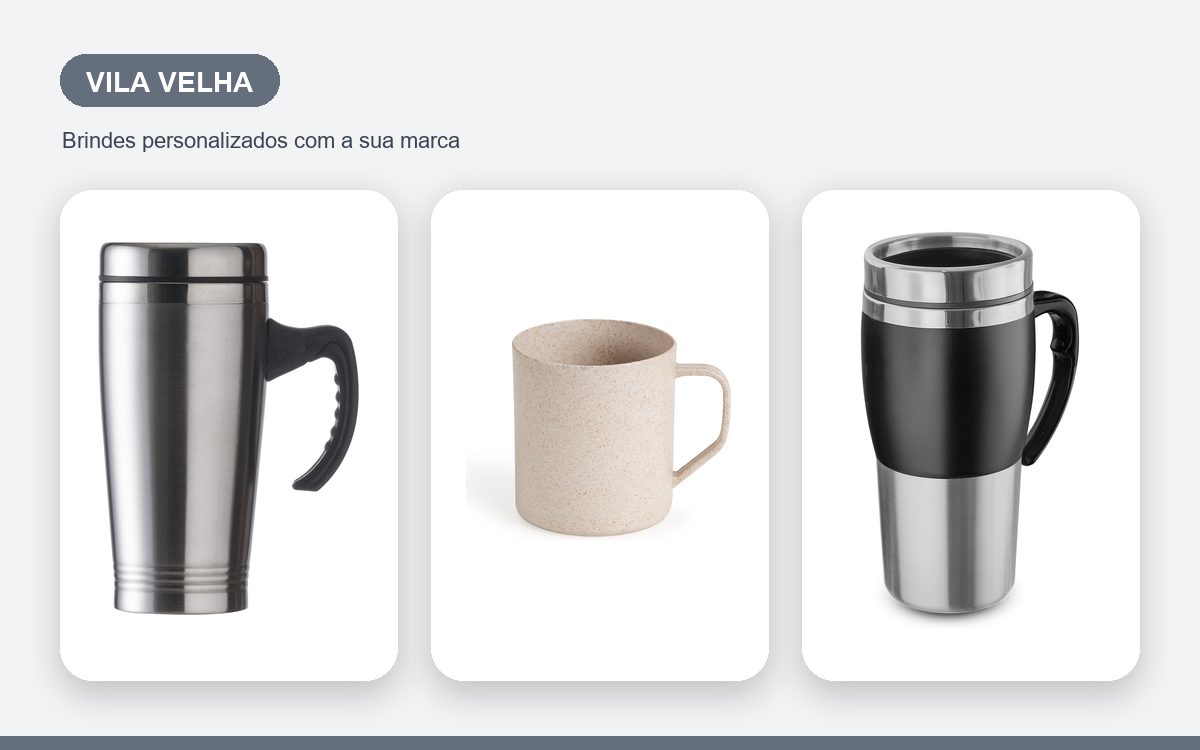 Brindes personalizados com a sua marca — Brindes Personalizados em Vila Velha: Onde Pedir e Prazos
