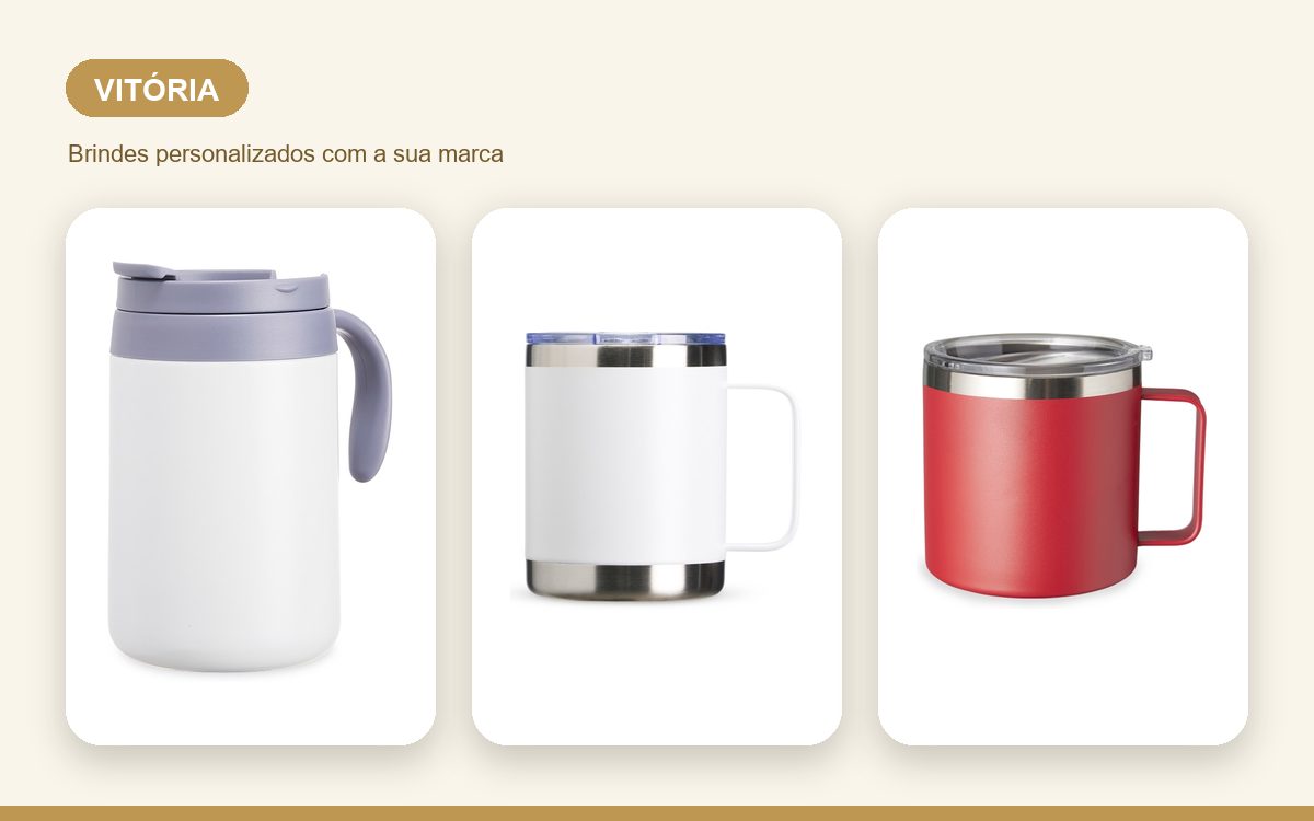 Brindes personalizados com a sua marca — Brindes Personalizados em Vitória: Onde Pedir e Prazos