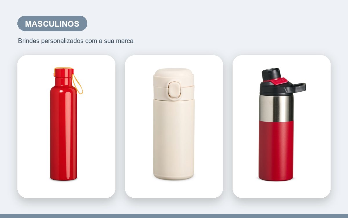 Brindes personalizados com a sua marca — Brindes Personalizados Masculinos: Ideias Certeiras