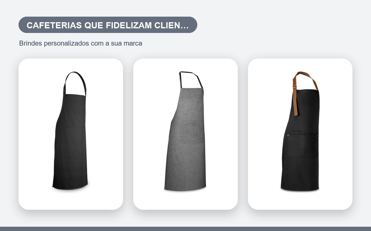 Brindes personalizados com a sua marca — Brindes personalizados para cafeterias que fidelizam clientes