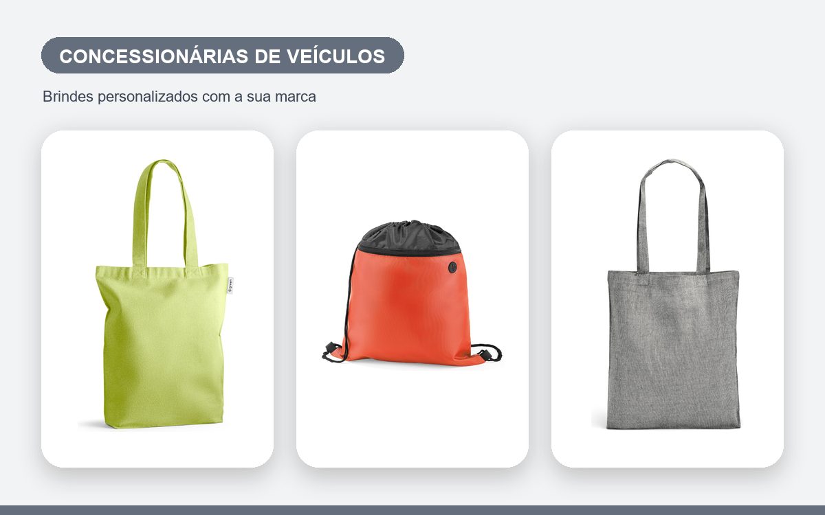 Brindes personalizados com a sua marca — Brindes personalizados para concessionárias de veículos