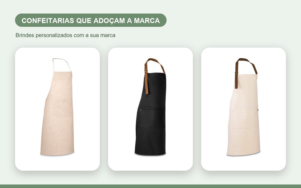 Brindes personalizados com a sua marca — Brindes personalizados para confeitarias que adoçam a marca