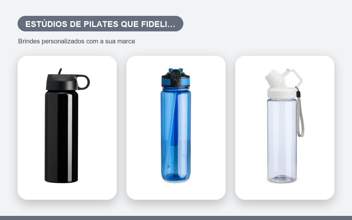 Brindes personalizados com a sua marca — Brindes personalizados para estúdios de pilates que fidelizam