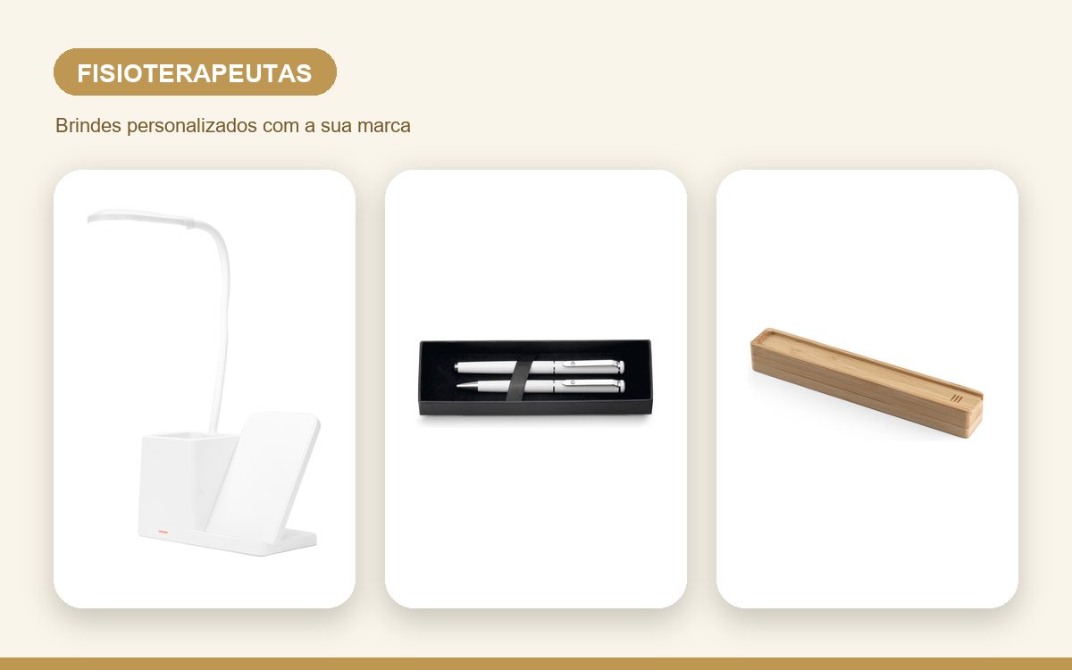 Brindes personalizados com a sua marca — Brindes Personalizados para Fisioterapeutas e Clínicas