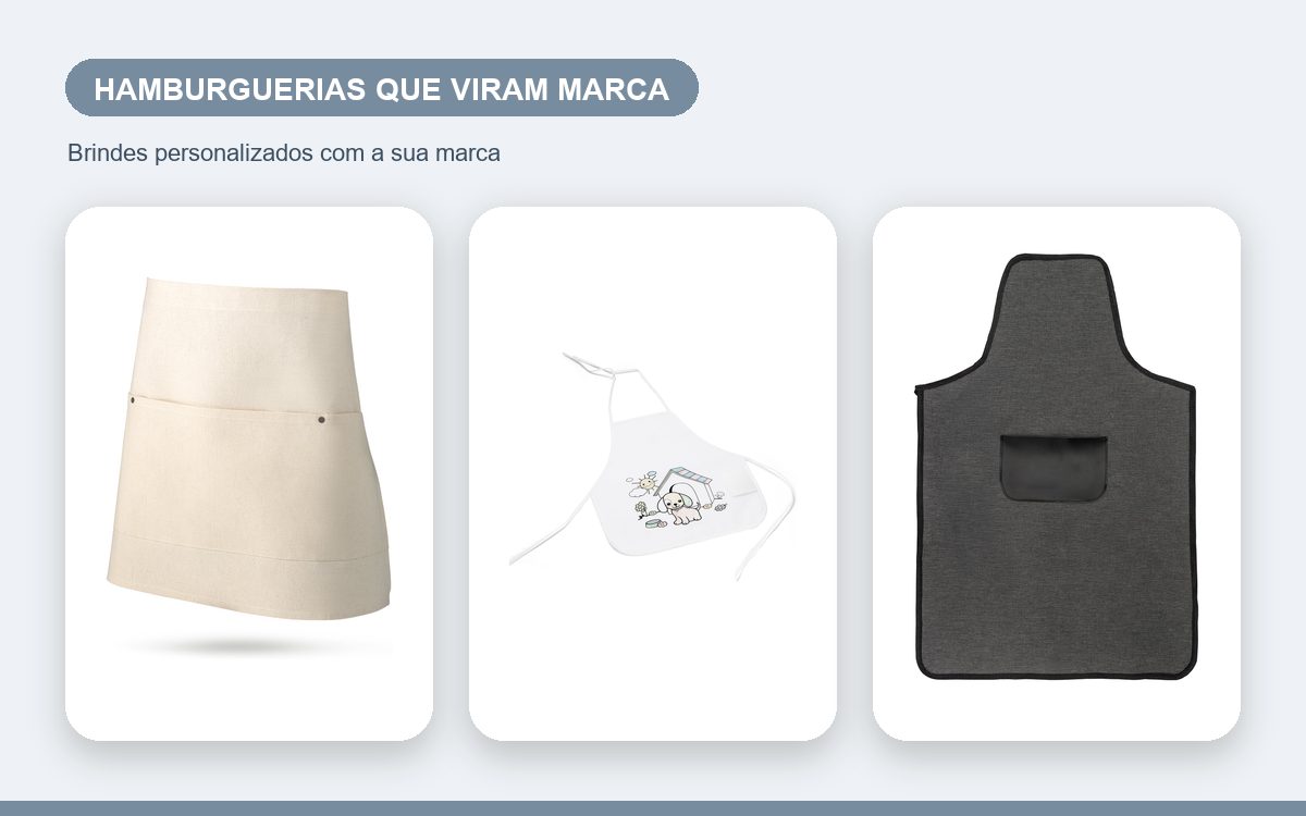 Brindes personalizados com a sua marca — Brindes personalizados para hamburguerias que viram marca