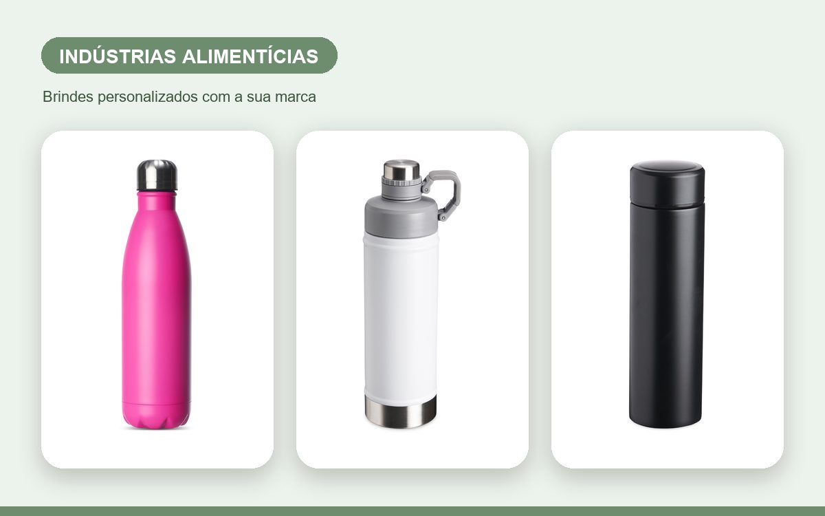 Brindes personalizados com a sua marca — Brindes personalizados para indústrias alimentícias