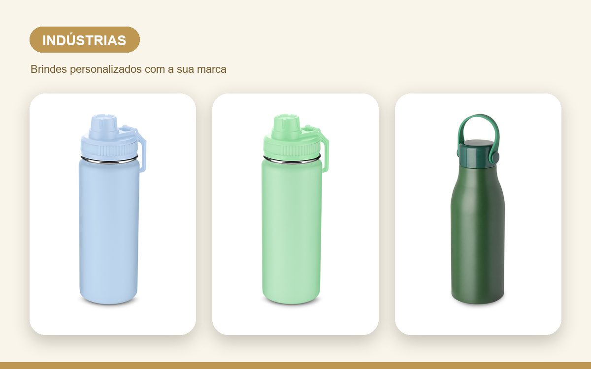 Brindes personalizados com a sua marca — Brindes Personalizados para Indústrias e Fábricas 2026