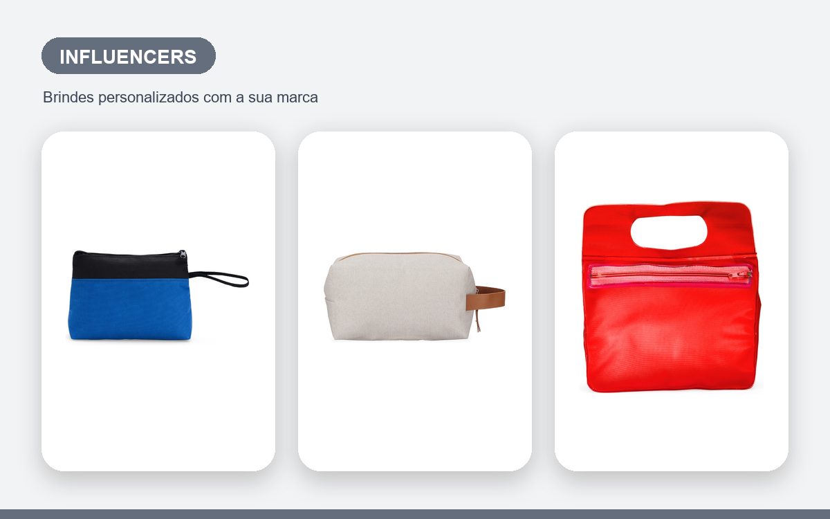 Brindes personalizados com a sua marca — Brindes Personalizados para Influencers e Ações de PR