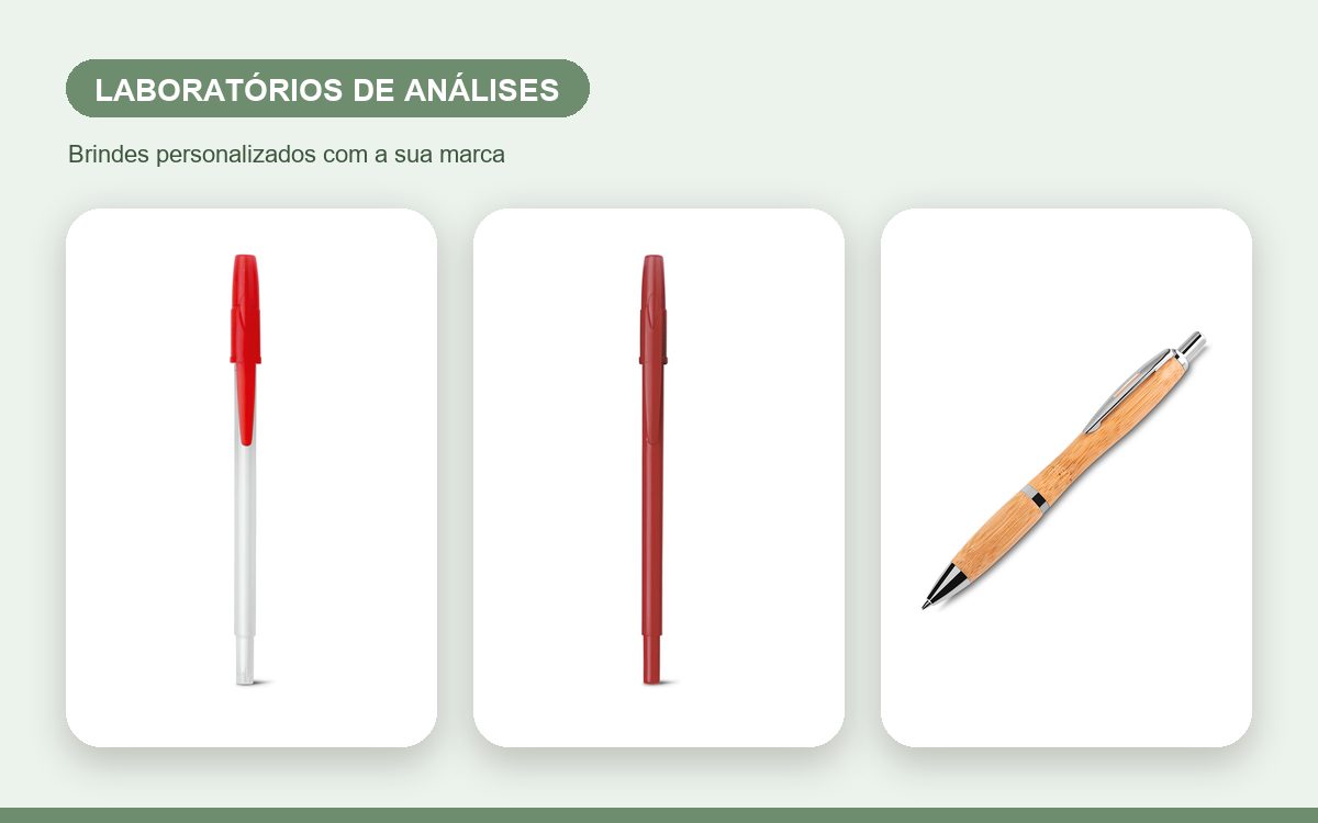Brindes personalizados com a sua marca — Brindes Personalizados para Laboratórios de Análises