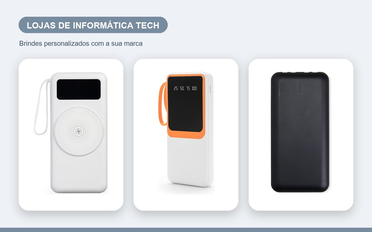 Brindes personalizados com a sua marca — Brindes personalizados para lojas de informática tech