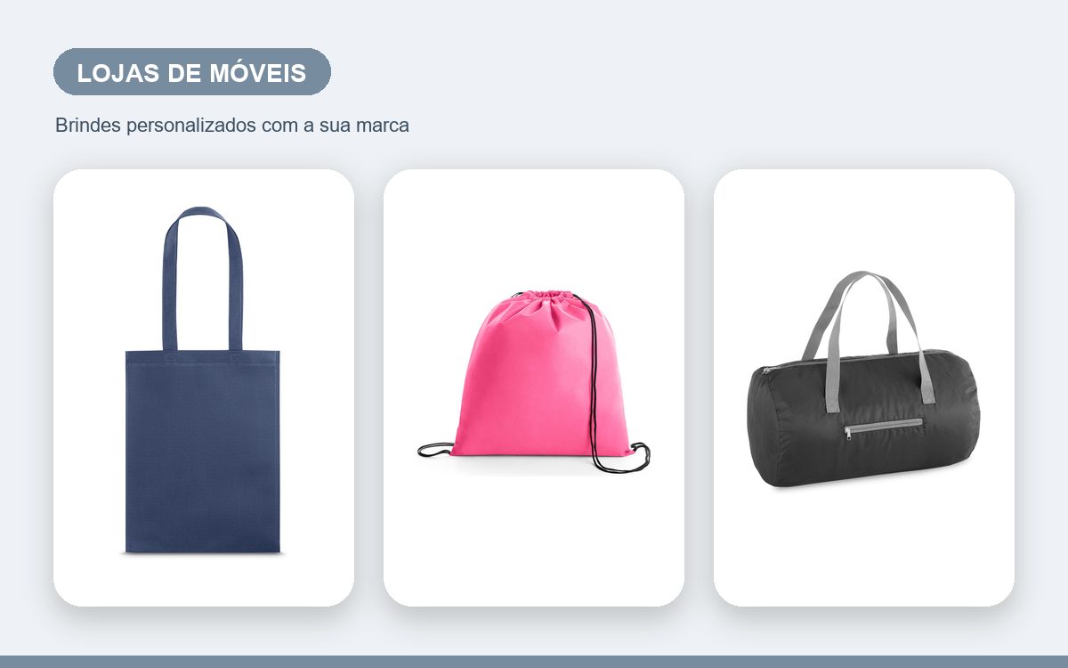 Brindes personalizados com a sua marca — Brindes personalizados para lojas de móveis e decoração