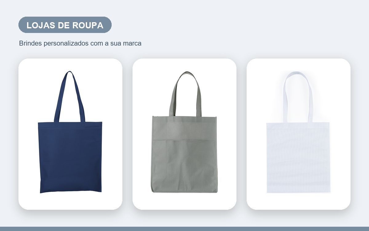 Brindes personalizados com a sua marca — Brindes personalizados para lojas de roupa e estilo