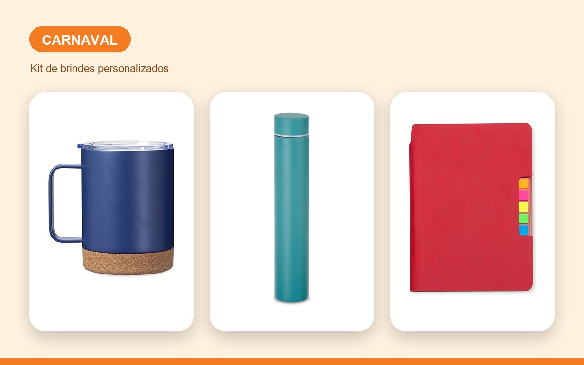 Kit de brindes personalizados — Brindes Personalizados para o Carnaval e Ativações