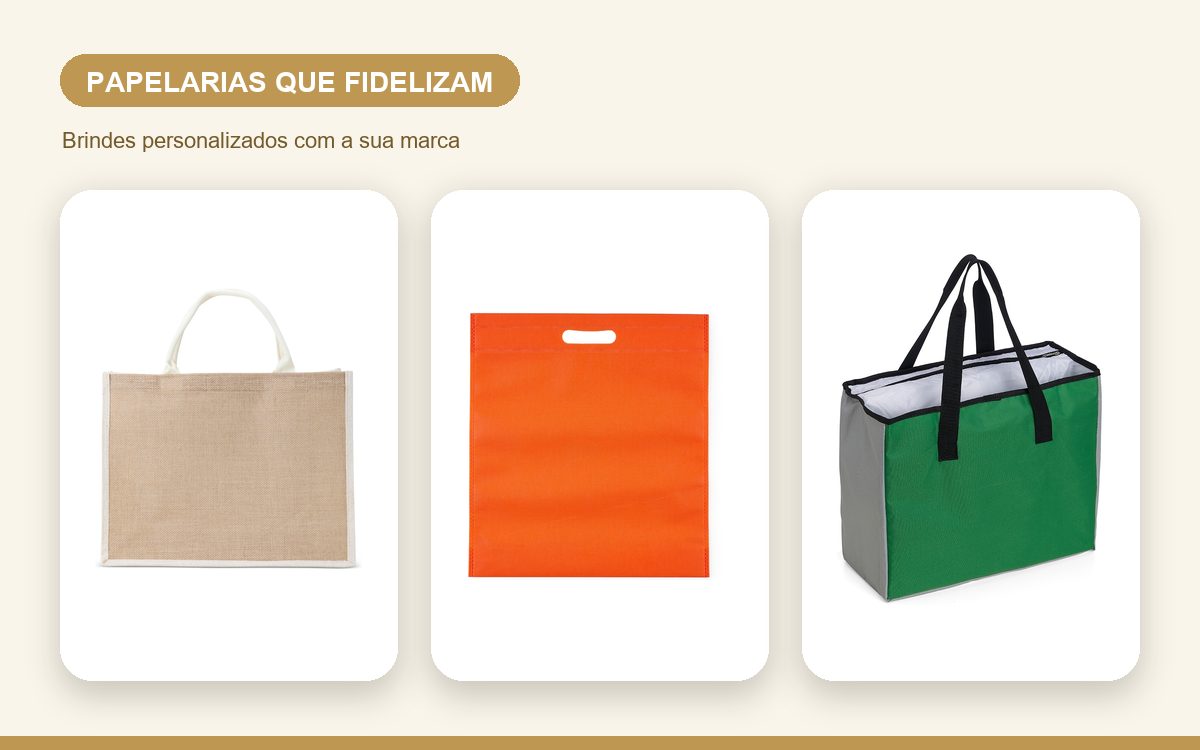 Brindes personalizados com a sua marca — Brindes personalizados para papelarias que fidelizam