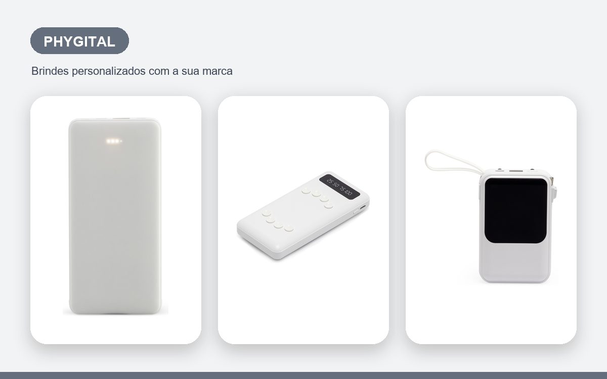 Brindes personalizados com a sua marca — Brindes Phygital: Quando o Físico Encontra o Digital