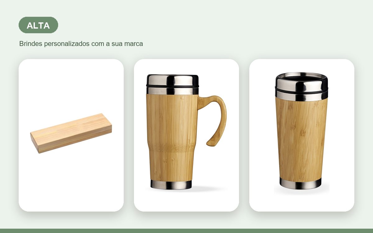 Brindes personalizados com a sua marca — Brindes sustentáveis em alta: o que escolher para a sua empresa