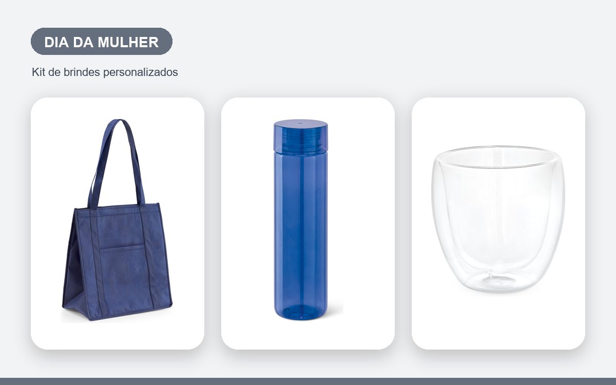 Kit de brindes personalizados — Cadernos personalizados para o Dia da Mulher: como brindar