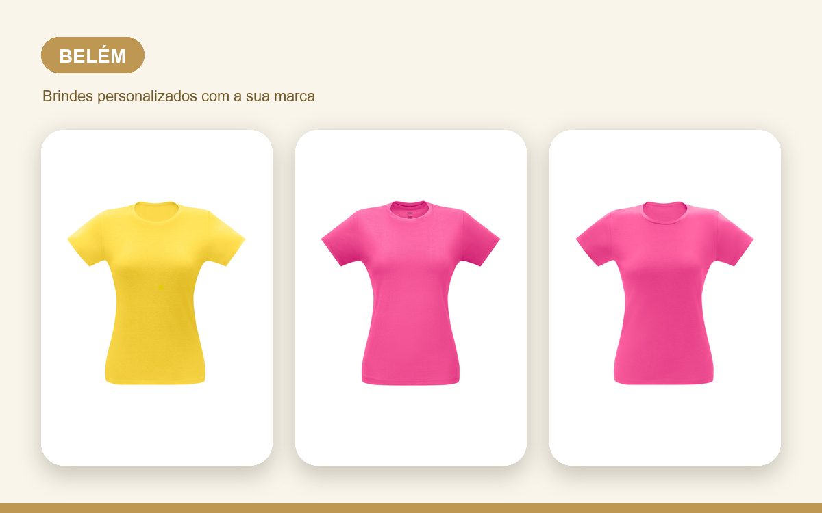 Brindes personalizados com a sua marca — Camisetas Personalizadas em Belém para Empresas e Eventos