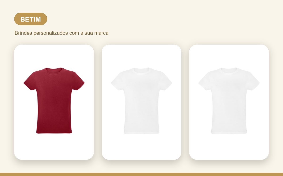 Brindes personalizados com a sua marca — Camisetas Personalizadas em Betim para Uniformes e Brindes