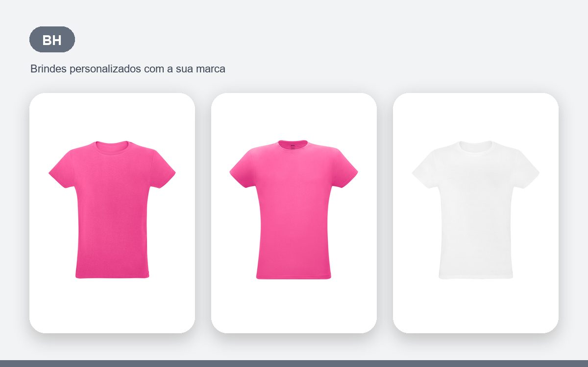 Brindes personalizados com a sua marca — Camisetas Personalizadas em BH com a Logo da Sua Empresa