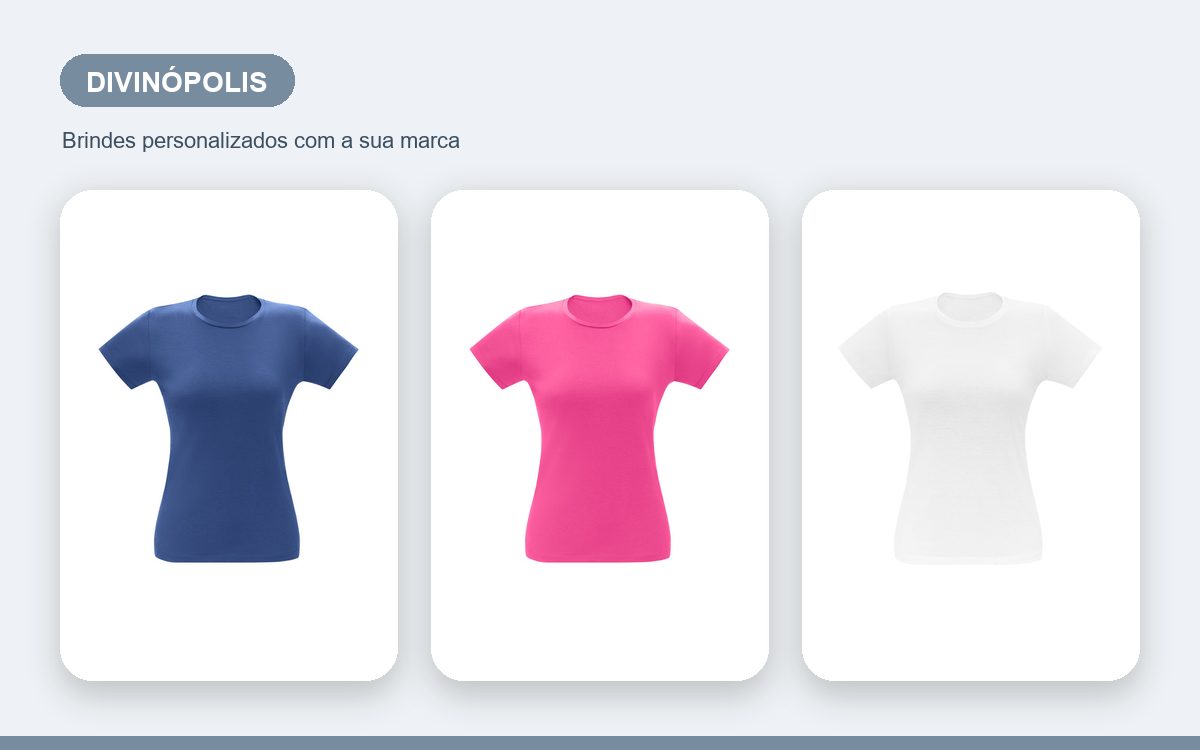 Brindes personalizados com a sua marca — Camisetas Personalizadas em Divinópolis para Empresas