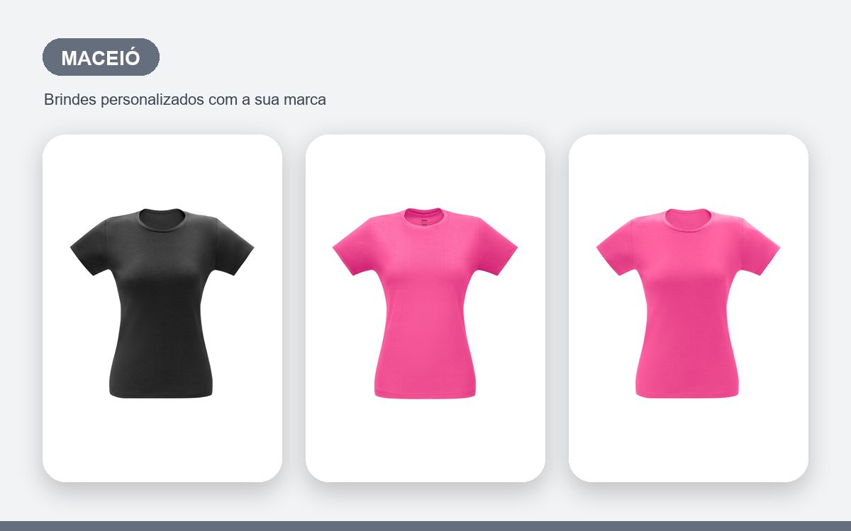 Brindes personalizados com a sua marca — Camisetas Personalizadas em Maceió para a Sua Empresa
