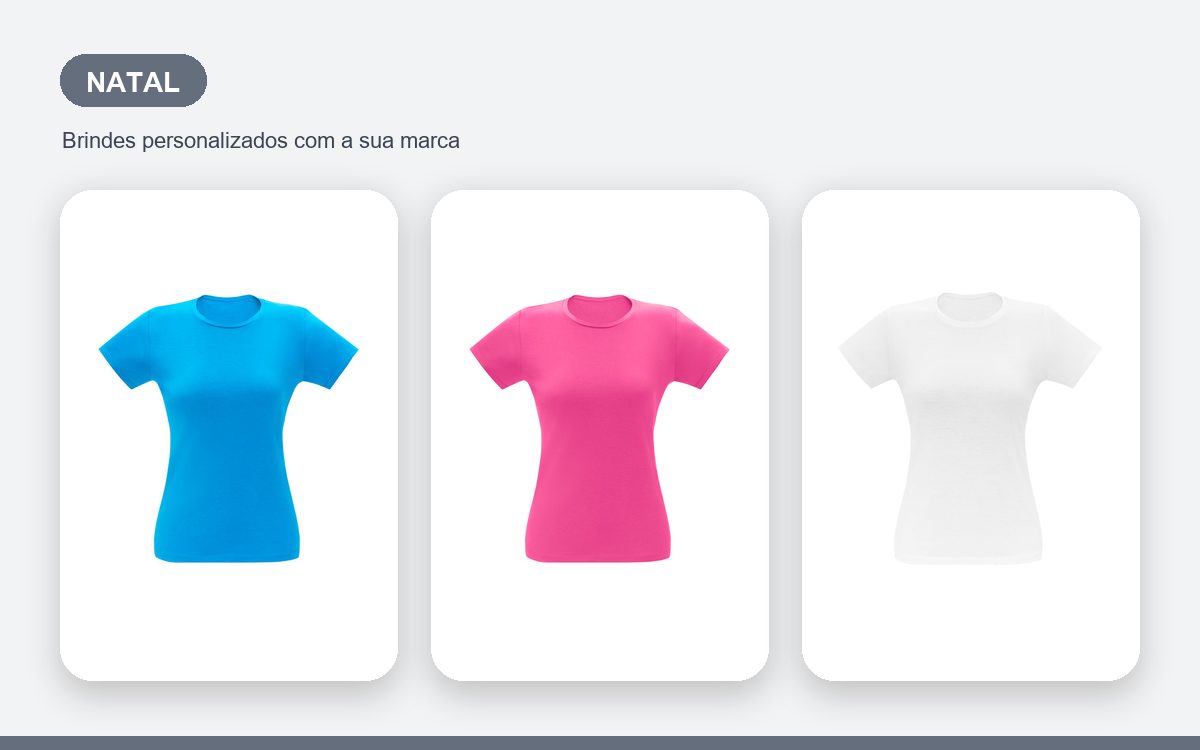 Brindes personalizados com a sua marca — Camisetas Personalizadas em Natal para Fortalecer a Equipe