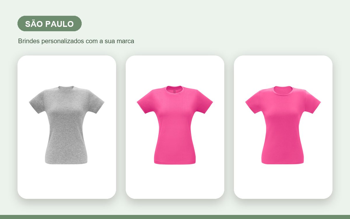 Brindes personalizados com a sua marca — Camisetas Personalizadas em São Paulo para Empresas
