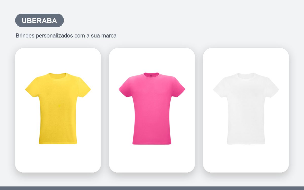 Brindes personalizados com a sua marca — Camisetas Personalizadas em Uberaba para Equipes e Eventos