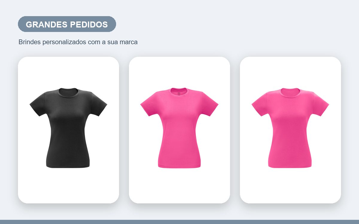 Brindes personalizados com a sua marca — Camisetas personalizadas no atacado: guia para grandes pedidos
