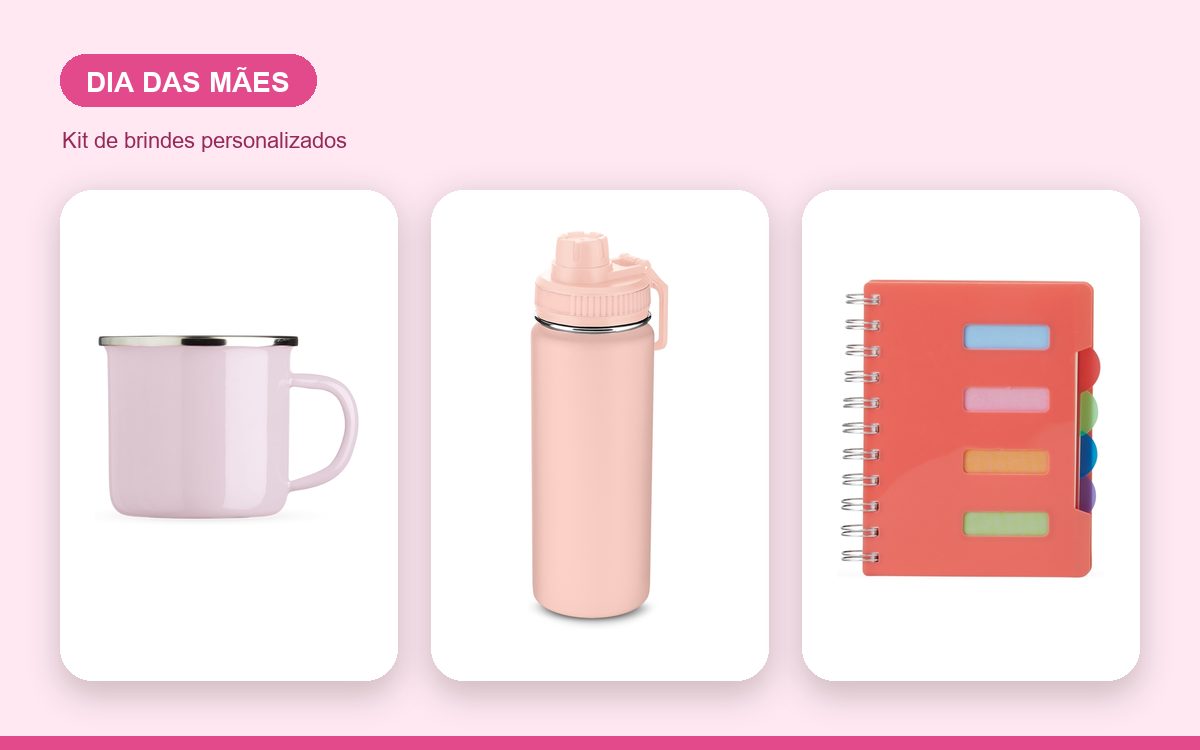 Kit de brindes personalizados — Canecas Personalizadas para o Dia das Mães: Ideias