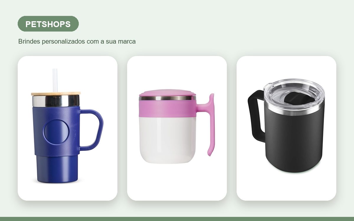 Brindes personalizados com a sua marca — Canecas personalizadas para petshops: brinde que fideliza
