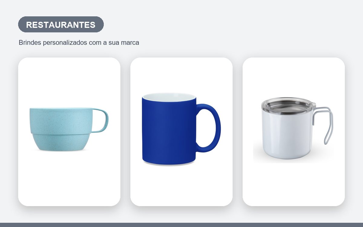 Brindes personalizados com a sua marca — Canecas Personalizadas para Restaurantes: Como Usar