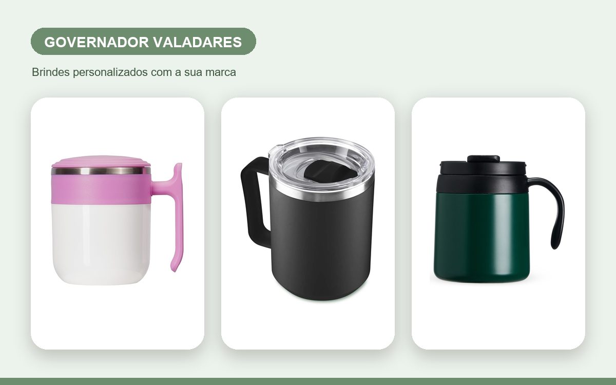 Brindes personalizados com a sua marca — Canecas Personalizadas em Governador Valadares para Empresas