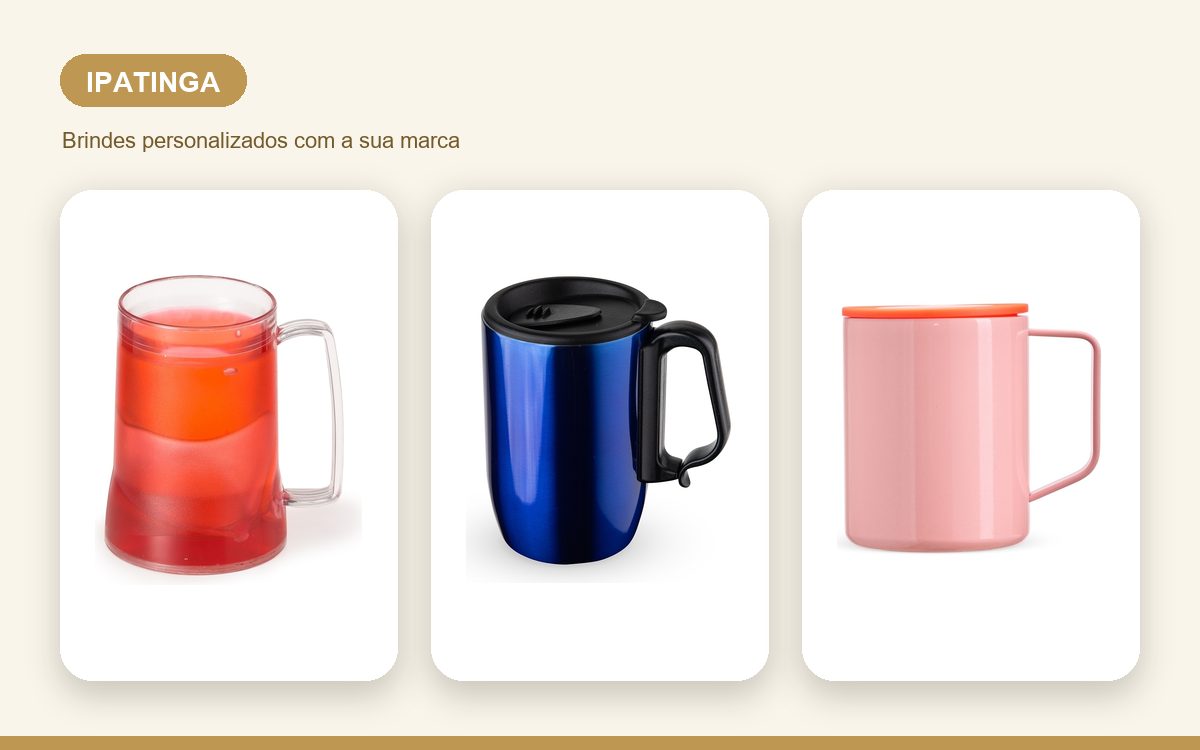 Brindes personalizados com a sua marca — Canecas Personalizadas em Ipatinga para Empresas e Brindes
