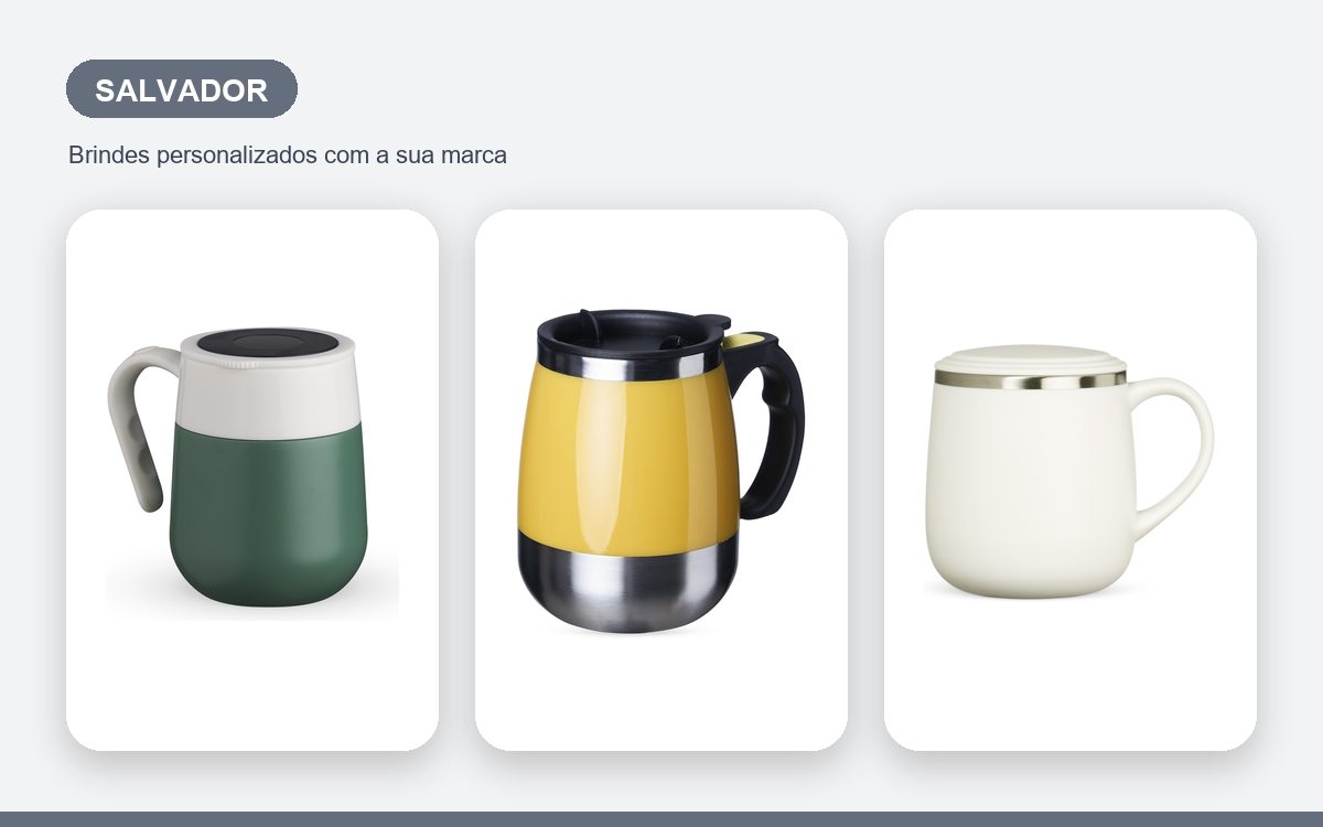 Brindes personalizados com a sua marca — Canecas Personalizadas em Salvador para Empresas e Clientes