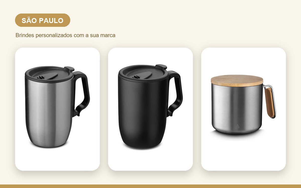Brindes personalizados com a sua marca — Canecas Personalizadas em São Paulo para sua Empresa