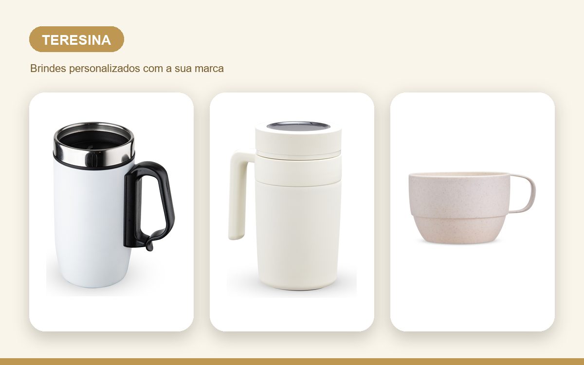 Brindes personalizados com a sua marca — Canecas Personalizadas em Teresina para Empresas e Eventos