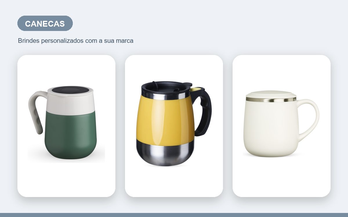 Brindes personalizados com a sua marca — Canecas Personalizadas para Eventos: Por Que Funcionam