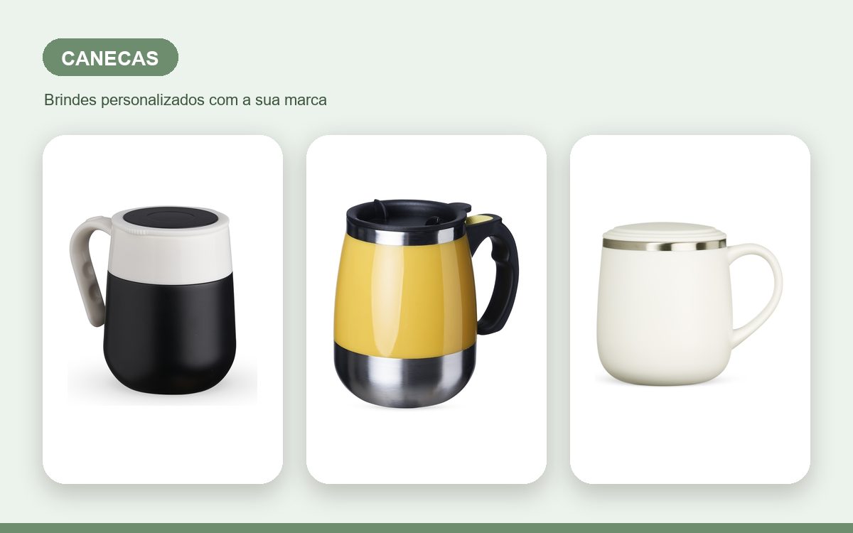 Brindes personalizados com a sua marca — Canecas personalizadas criativos que chamam atenção
