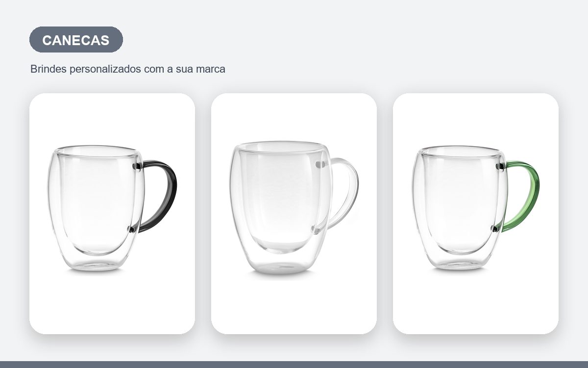 Brindes personalizados com a sua marca — Canecas personalizadas para eventos e ações de marca