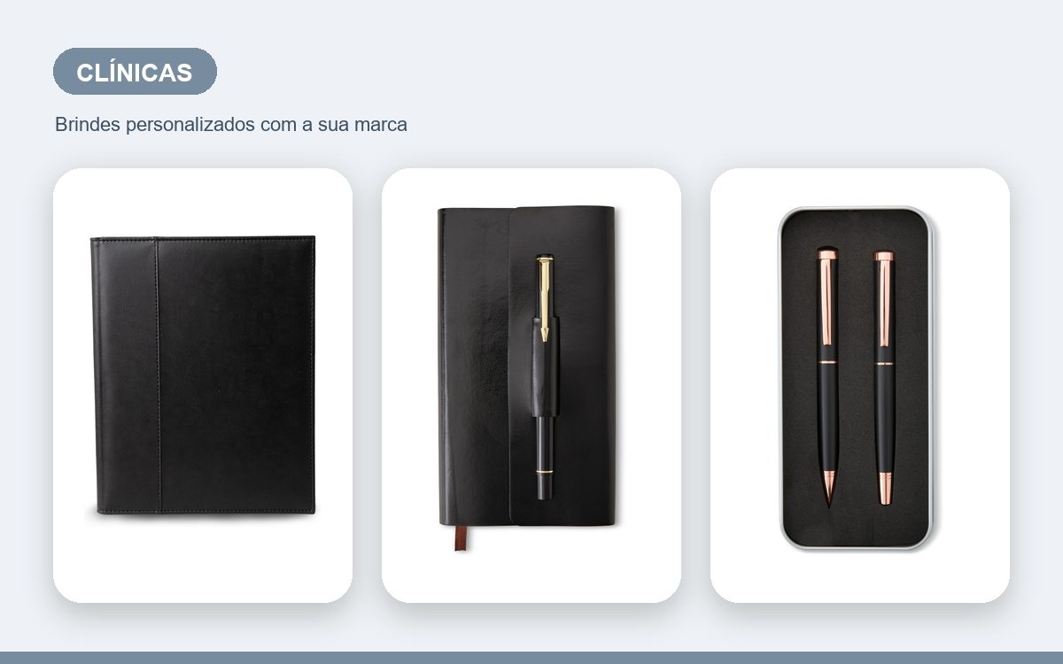 Brindes personalizados com a sua marca — Canetas para clínicas: brinde que passa confiança