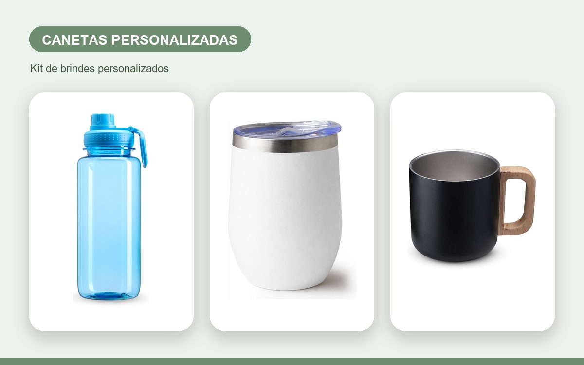 Kit de brindes personalizados — Canetas Personalizadas para Aniversário da Empresa: ideias