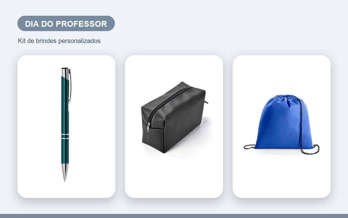 Kit de brindes personalizados — Canetas personalizadas para o Dia do Professor: guia de presentes